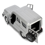 Модель ин. мет. "UAZ Hunter" 12см, открыв. двери, серебристый, в коробка HUNTER-SL (Технопарк)
