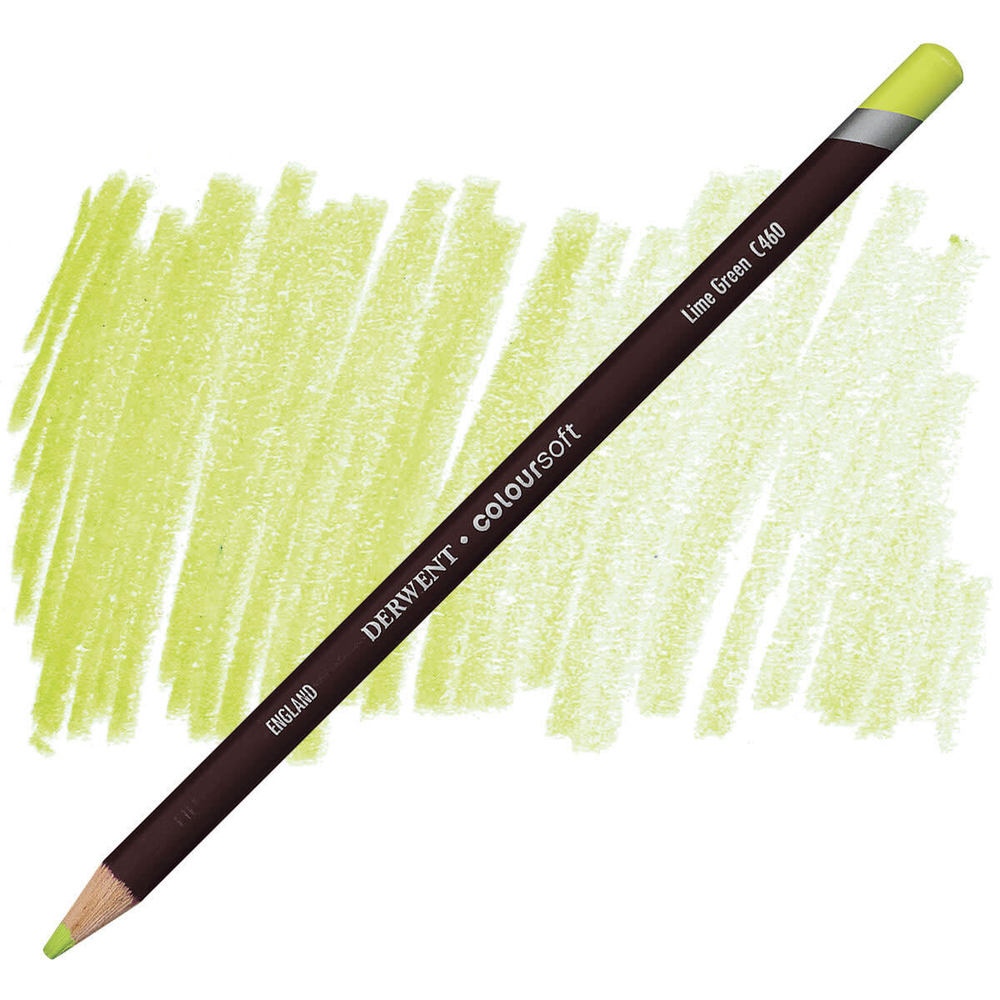 Derwent Coloursoft. C460 Lime Green