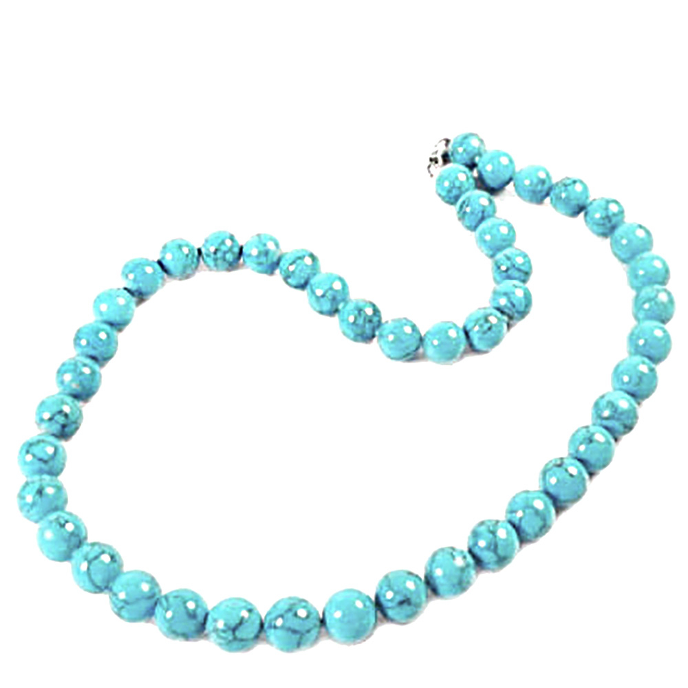 Бусы "Келли" бирюза (имитация)