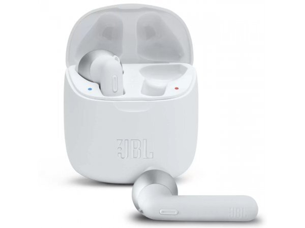 Гарнитура JBL Tune 225TWS, Bluetooth, вкладыши, белый