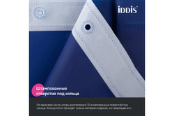 Штора для ванной IDDIS 200x180 см, PE, темно-синий P05PE18i11