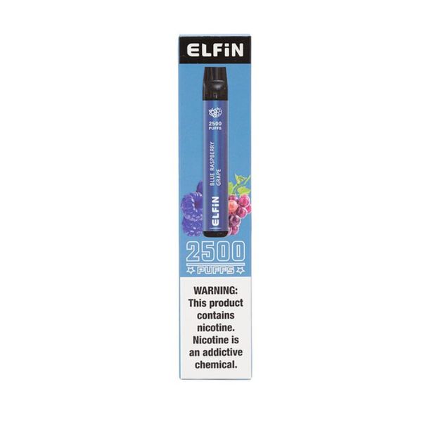 Купить Одноразовый Pod Elfin Plus TPD - Blue Raspberry Grape (2500 затяжек)