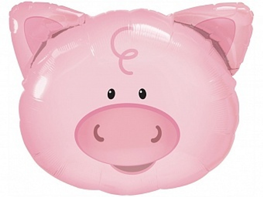 К Мини-фигура Голова Милый Поросенок (13''/33 см)