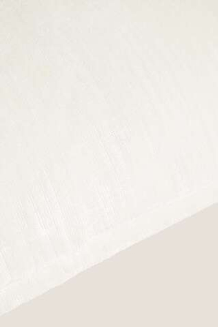 ZARA HOME ОДНОТОННЫЙ ЧЕХОЛ НА ПОДУШКУ, КРЕМОВЫЙ