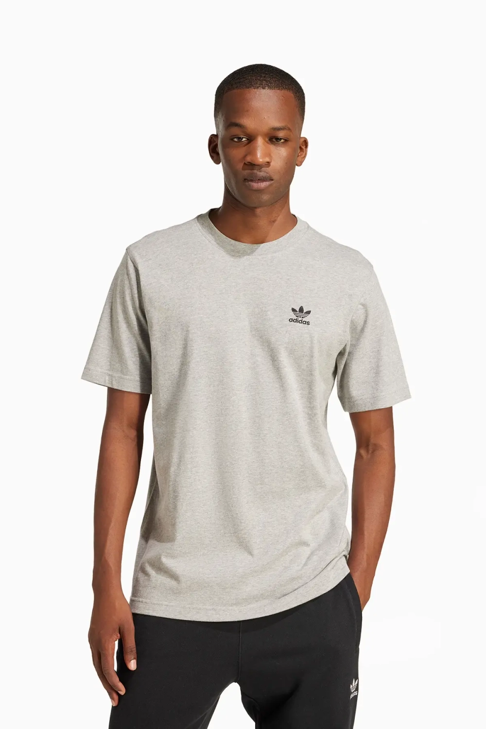 Футболка adidas Trefoil Essentials - серый