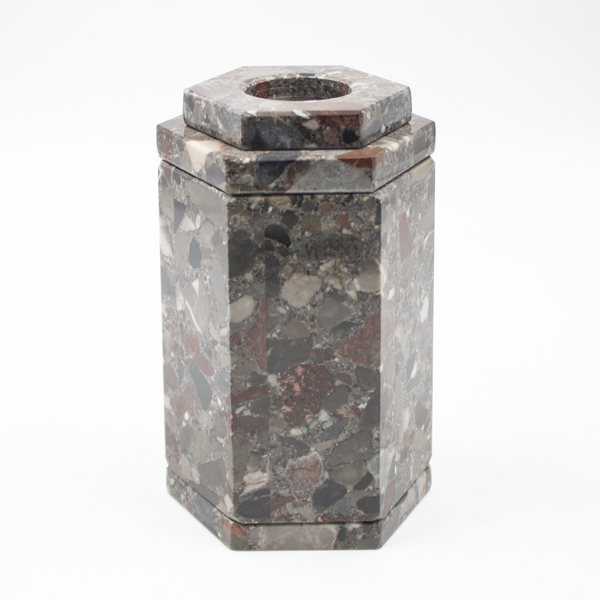 Мини-урна мозаика шестигранник