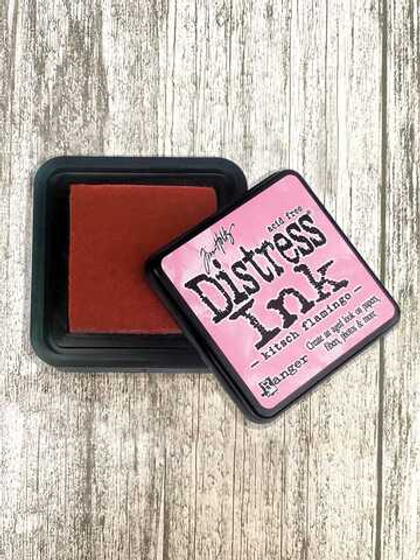 Distress Ink Pad. Kitsch Flamingo