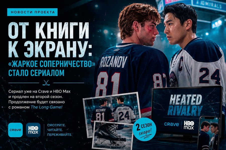 От книги к экрану: «Жаркое соперничество» стало сериалом и покорило зрителей