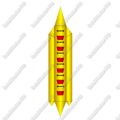 Водный банан, мест для посадки 6, без усиления
