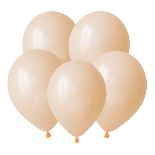 DB 12" Макаронс пастель Персик / Blush Macarons / 100 шт.