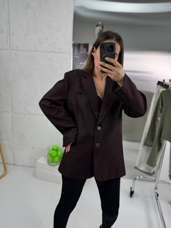 Блейзер женский арт. 1106 цвет "шоколадный"