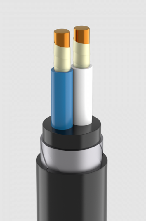 Кабель медный силовой бронированный ВБШвнг(А)-FRLSLTx-0,66 2х1,5 ГОСТ