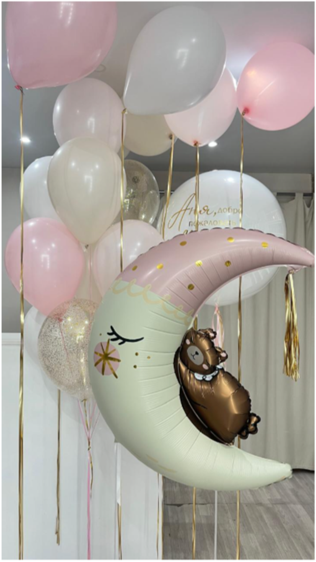 Шары на выписку №342