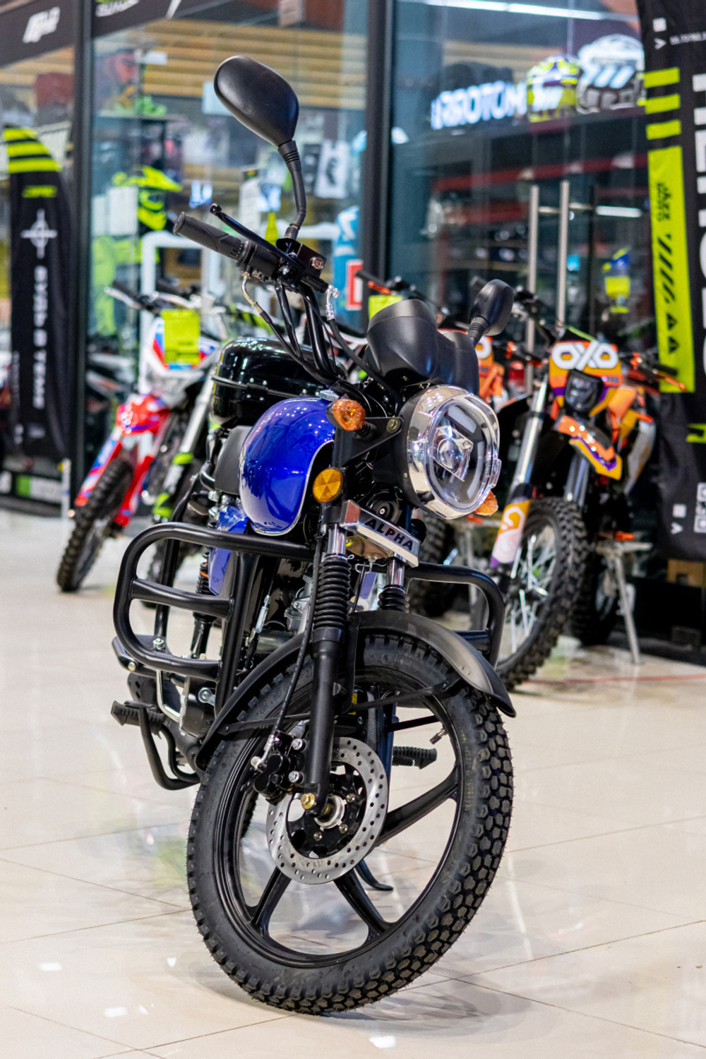 Мопед TMBK ALFA 50cc Синий