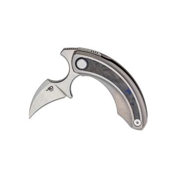 Складной нож Bestech BT2103D Strelit c клинком из стали Böhler M390 Microclean®, рукоять титан / карбон