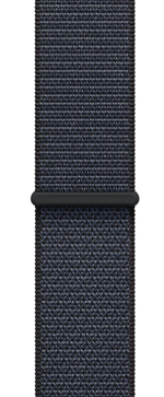 Apple Watch SE (2024) 44mm Midnight Aluminium Case with Ink Sport Loop (One Size)
