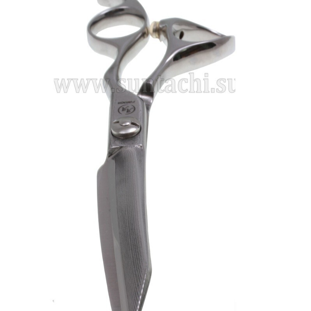 Suntachi Damascus прямые ножницы из дамасской стали ZS-TA-55M