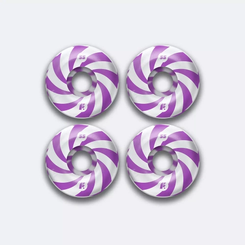 Комплект колес Футворк Swirl Purple 99A
