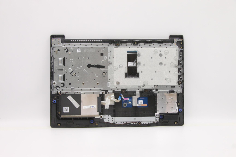 Верхняя панель с клавиатурой (топкейс) для ноутбука Lenovo V15-ADA. раскладка - русская, без подсветки, серая (5CB1D01949), оригинал