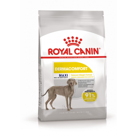 Royal Canin Maxi Dermacomfort Корм сухой для взрослых собак крупных размеров 3кг