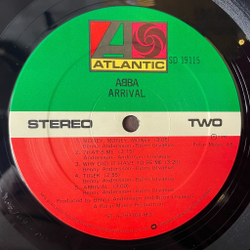 Винтажная виниловая пластинка LP ABBA АББА Arrival Прибытие (USA 1977) Dancing Queen