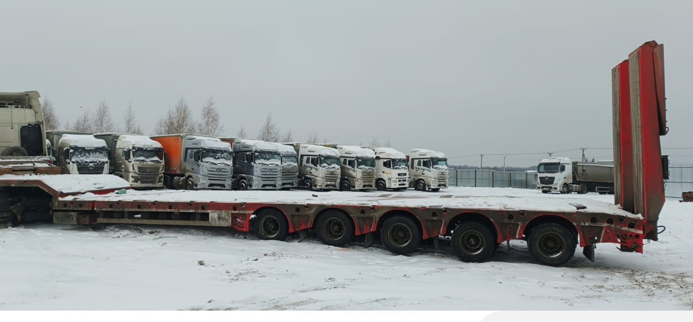TIRKON TREYLER LWB5A Полуприцеп тяжеловоз 5 осей LWB5A (Раздвижной)