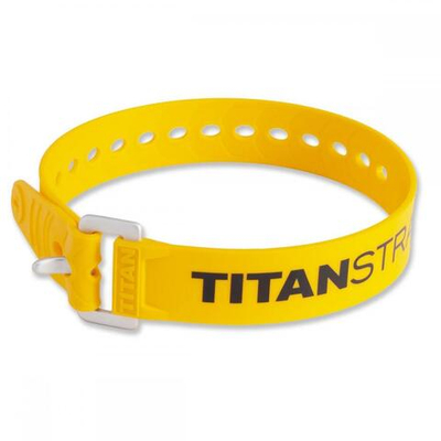 Ремень крепёжный TitanStraps Industrial желтый L = 51 см (Dmax = 14,15 см, Dmin = 5,5 см)