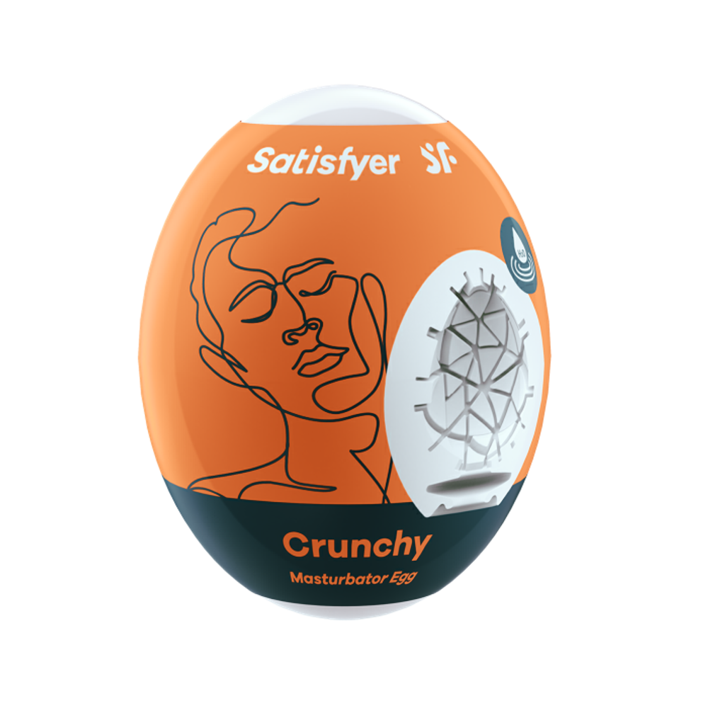 Satisfyer Masturbator Egg Crunchy