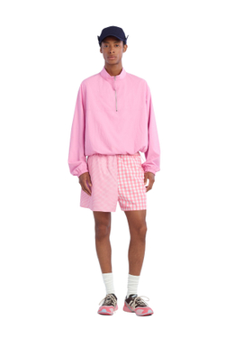 ZARA X BENITO ANTONIO ВЕТРОВКА СВОБОДНОГО КРОЯ, РОЗОВЫЙ