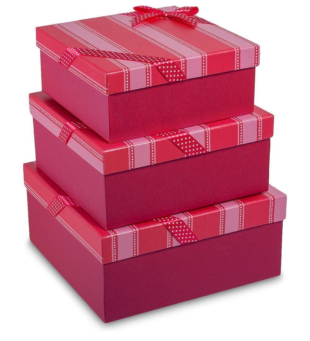 Packing Symphony ZK-02 Набор коробок из 3шт «Яркая тесьма»