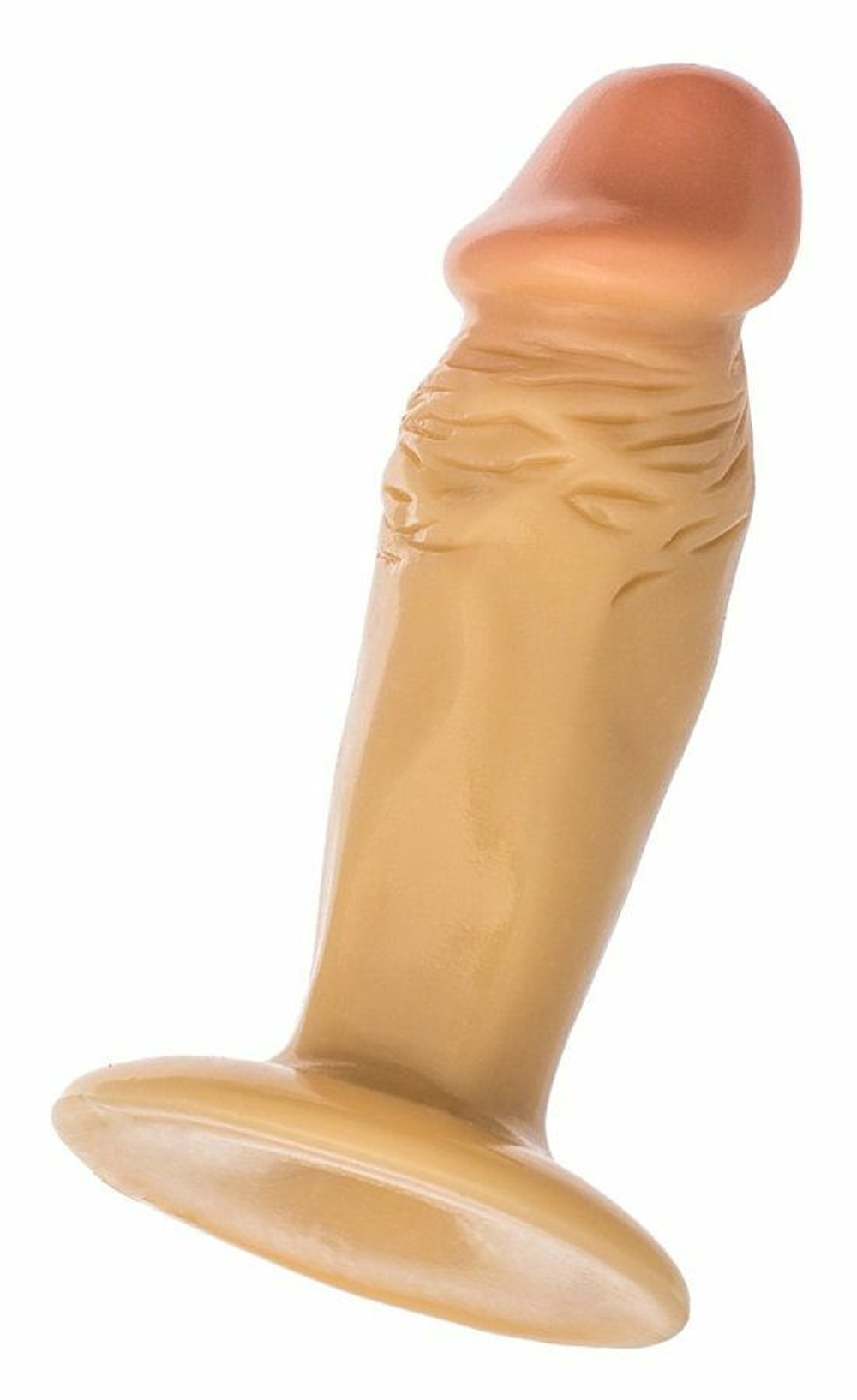 Пробка-фаллос телесного цвета - 10 см.