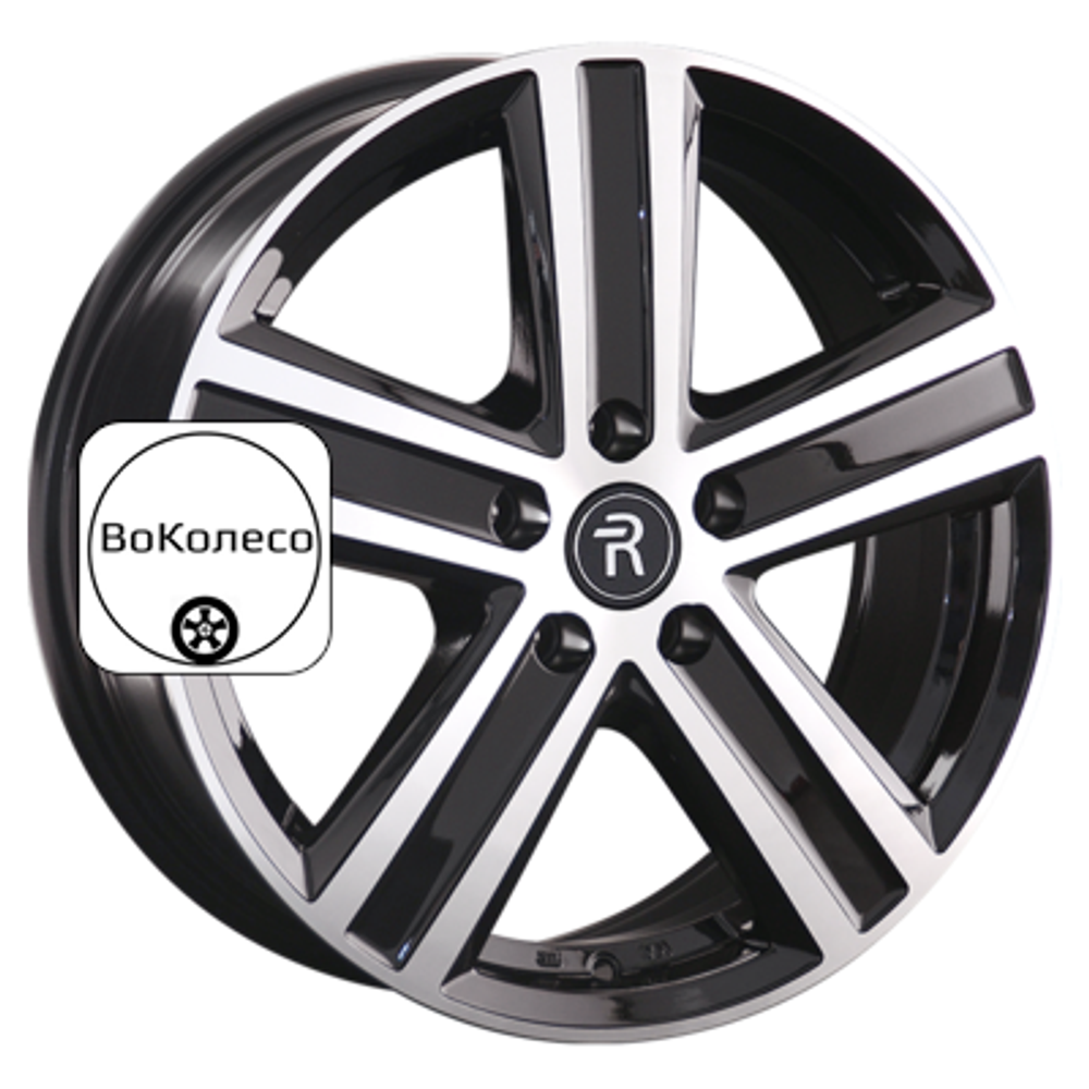 8x18/5x120 ET50 D65,1 VV334 BKF (конус, C570-01) Replay