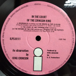 King Crimson / In The Court Of The Crimson King (An Observation By King Crimson)(LP)