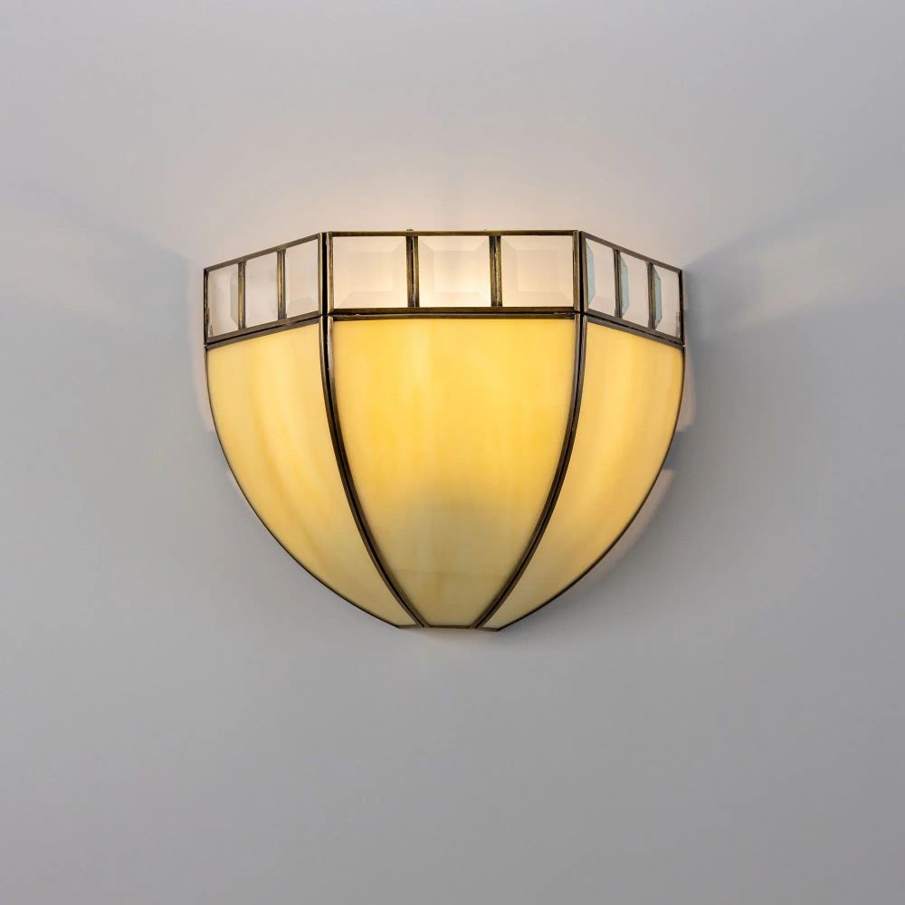 Citilux Шербург-1 CL440311 Бра витражное Бронза