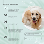 Жидкий шампунь ProPhyto CLASSIC SHAMPOO с растительными экстрактами для блеска и мягкости шерсти собак, 250 мл