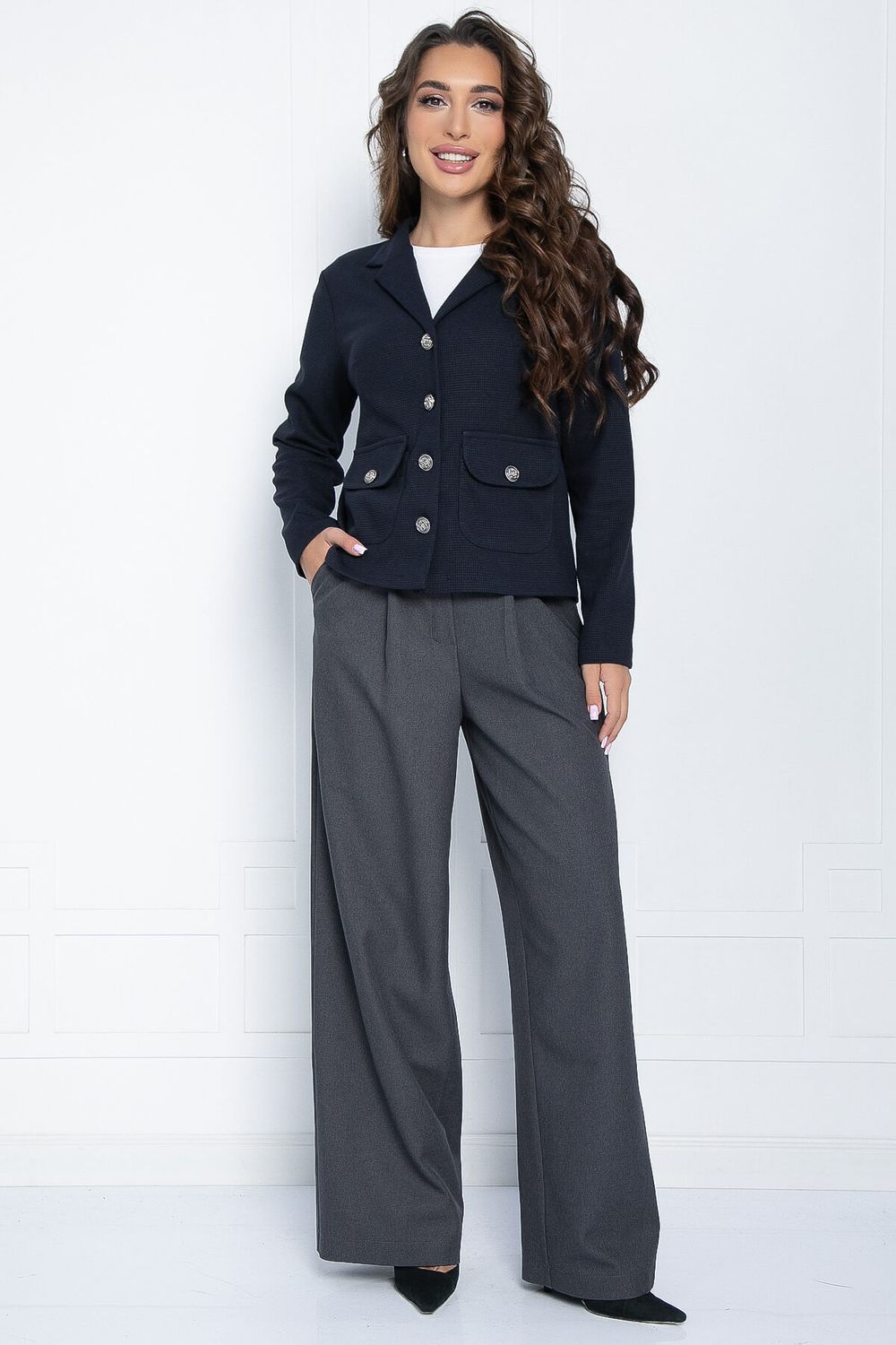 Жакет Кейт (синий) Б11330 LT Collection