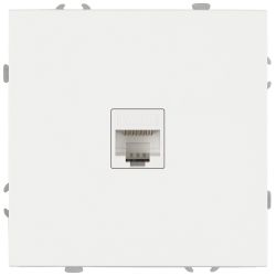 Розетка ЭРА Galaxy 15-3107-01 информационная RJ45 IP20 белый | Эра Galaxy