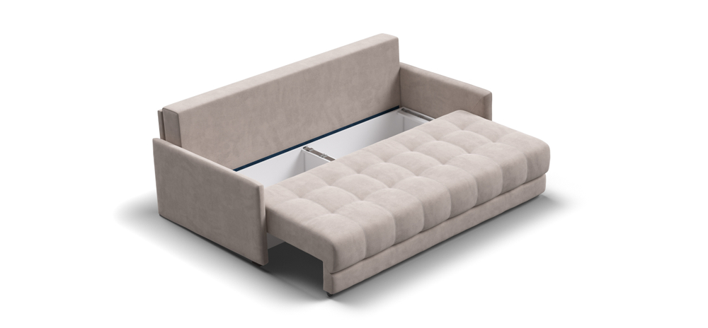 Диван BOSS 2.0 LOFT велюр Monolit латте