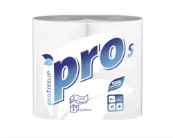 Туалетная бумага в рулонах PROtissue, Артикул С160, 2 сл., 23 м.