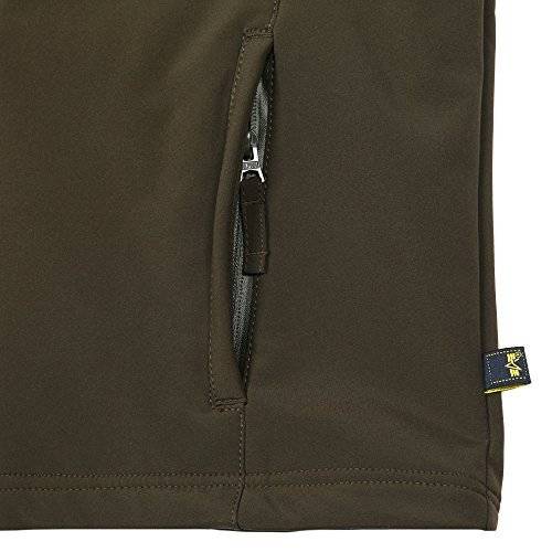 Куртка Мужская - Alpha Robinson  Softshell (оливковая - olive)