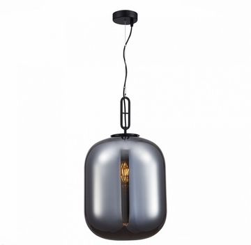 Подвесной светильник 1*E27 SL1050.713.01 чёрный/дымчатый Burasca ST-Luce