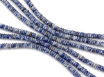 Нить бусин из содалита 6мм, рондель