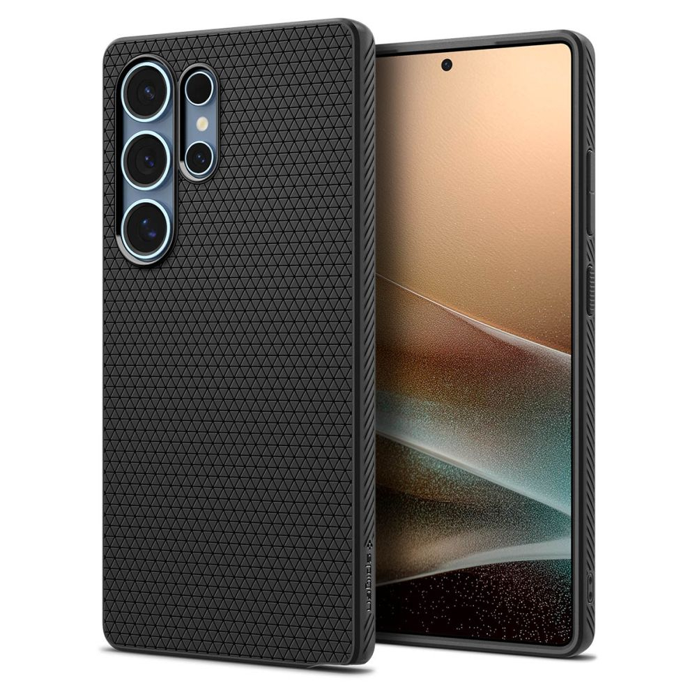 Чехол Spigen LIQUID AIR GALAXY S25 ULTRA MATTE BLACK