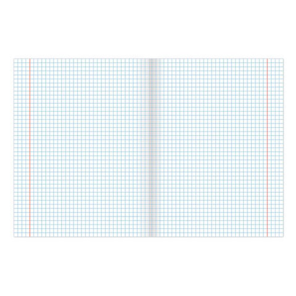 Тетрадь А5 48 л. BRAUBERG скоба, клетка, обложка картон, "Multicolor", 404361, 5шт
