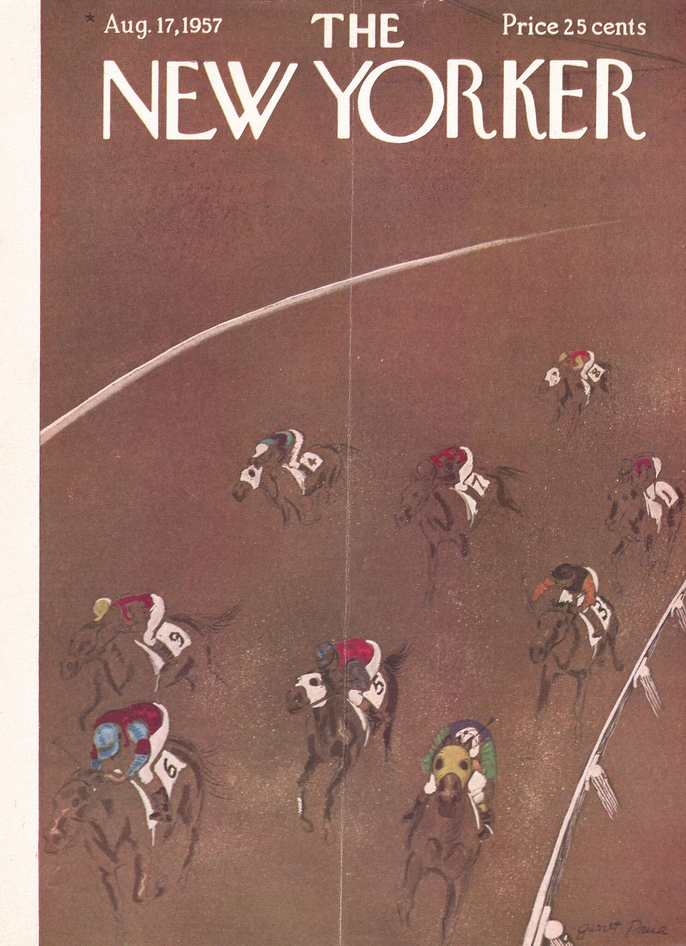 Журнал The New Yorker 17-08-1957