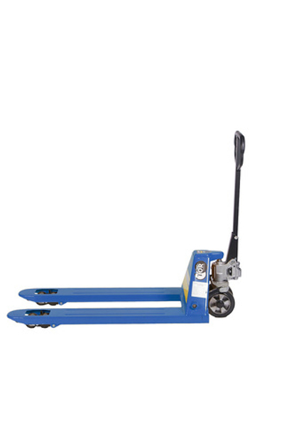 Тележка гидравлическая 2500 кг 1150 мм резиновые колеса TOR RHP(BF)