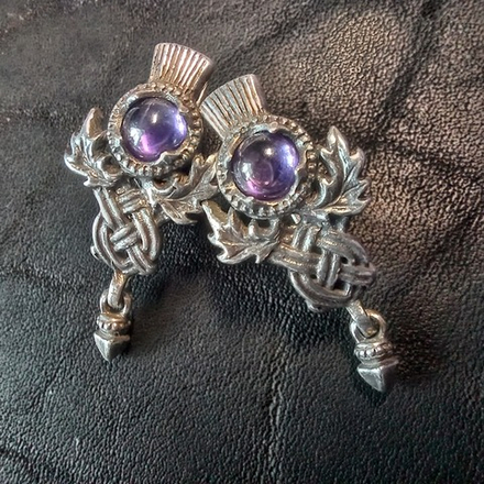 Серьги "Чертополох"