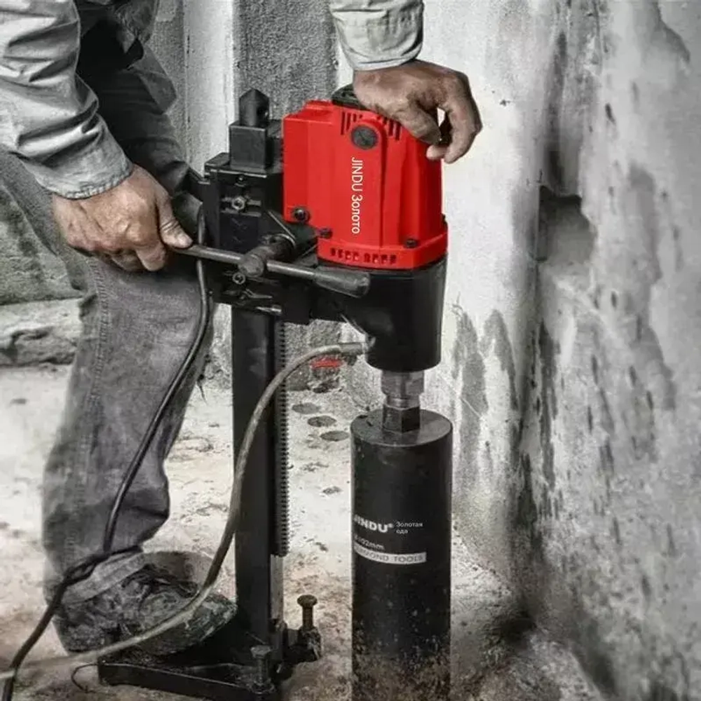 Установка алмазного колонкового бурения Jindu CF-9235 3600 Вт/800 об/мин/240 мм, без гидрозатвора, без медной трубы