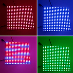 Светодиодная гибкая панель SPI , цвет: RGB, 16х16, 256 пикселей, WS2812