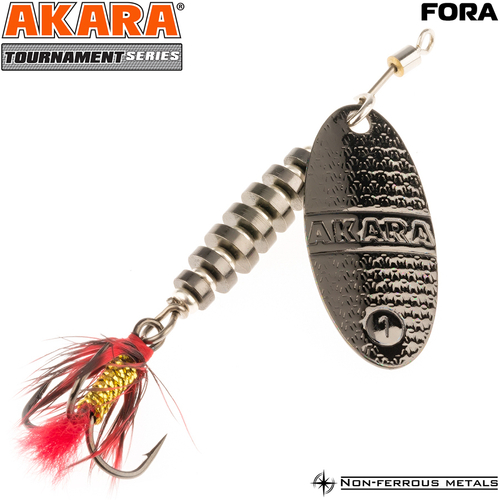 Блесна вращающаяся Akara Tournament Series Fora 1 5 гр. 3/17 oz. A24